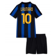 Inter Milan Lautaro Martinez #10 Hjemme Trøje Børn 2026-27 Kortærmet (+ Korte bukser)